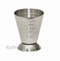 Джиггер с делениями 80 мл, P.L. - Kingtex 81200350