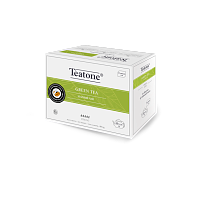 Зеленый чай TEATONE, в пакетиках для заварочных чайников, (20*4г) ВВ