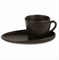 Чашка с блюдцем Black Star Espresso 100 мл, P.L. Proff Cuisine 81223143