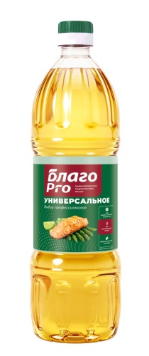 Масло подсолнечное (универсальное) Благо Pro 1л / 15 Масло подсолнечное (универсальное) Благо Pro 1л / 15