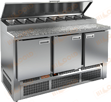 Стол для пиццы HICOLD PZE2-111/GN (1/6) камень