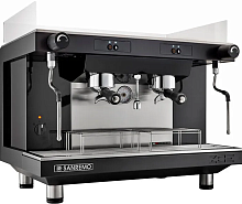 Кофемашина Sanremo Zoe SAP (полуавтомат) 2 высокие гр. чёрная